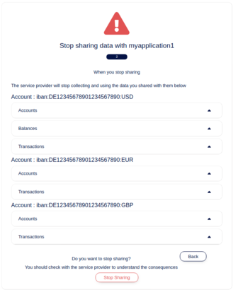 stop sharing step 2